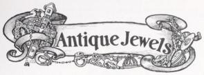 Antique Jewelry Logo for Decoration